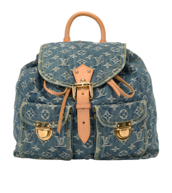 Sac A Dos, Denim, Blue, CA1006, DB, 2*